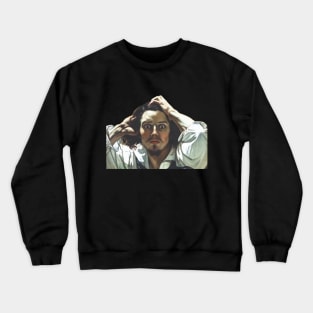 WTF Is Going On?, Gustave Courbet Crewneck Sweatshirt